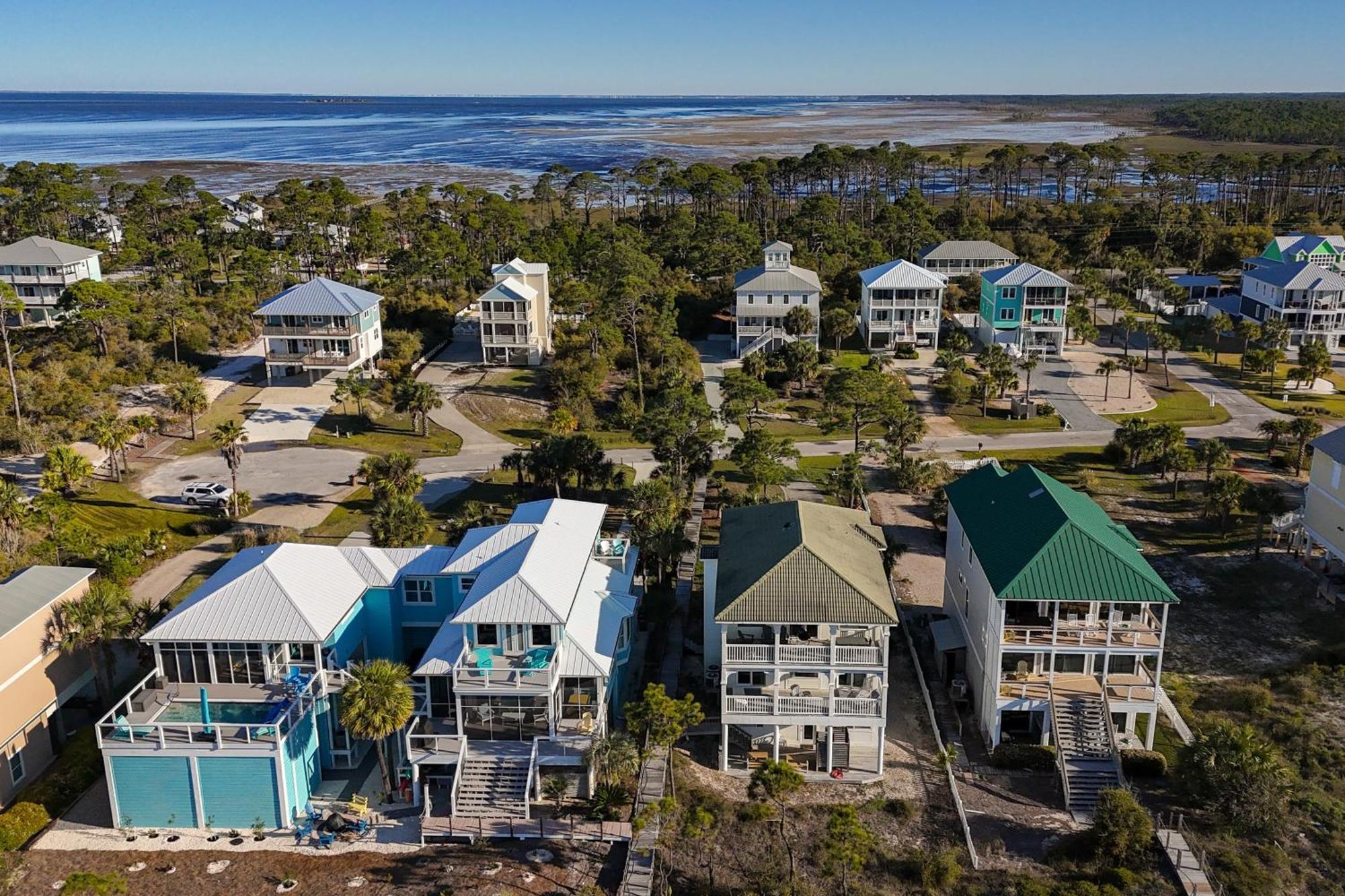 فيلا Salty Daze Cape San Blas المظهر الخارجي الصورة